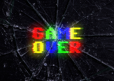 Game over 8bit carousel g