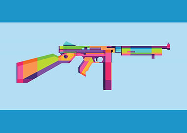 Thompson submachine gun
