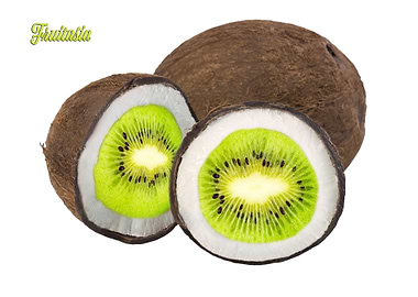 Coconut with Kiwi