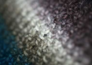 Handmade colorful scarf