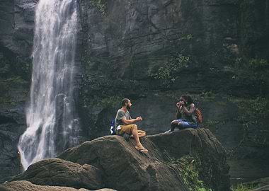 Meet you at the waterfall