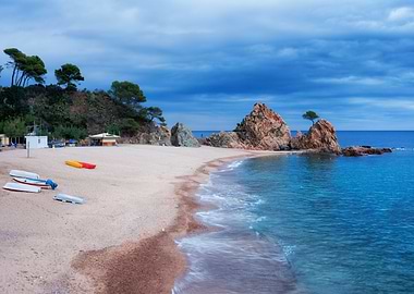 Beach in Tossa de Mar