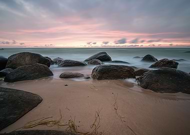 Rocks on a beach
