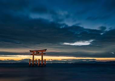Torii Gate at sundown