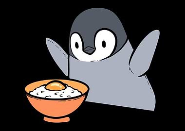 Penguin Bibimbap Penguin L