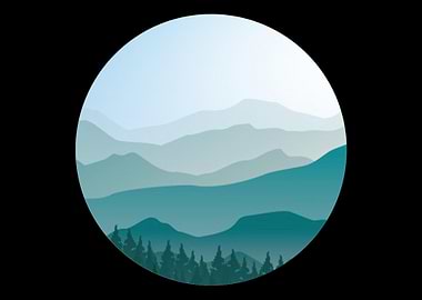 Landscape Hiker Trekking