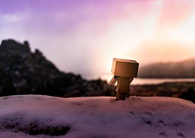 Danbo in mountain
