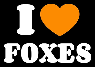 I Love Foxes