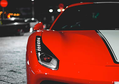Ferrari 488 GTB headlight
