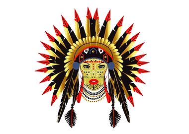 Native American girl with