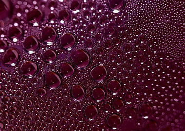 Drops wet close up prints