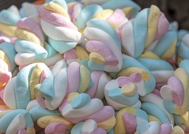 marshmallow candy at party