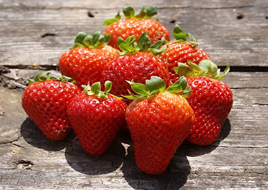 Fresh strawberries