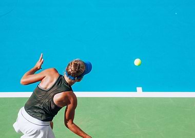 Minimal Tennis Player