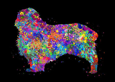 Clumber Spaniel watercolor