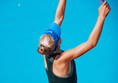 female tennis player