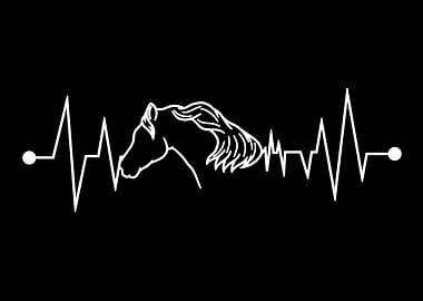 Horse heartbeat gift
