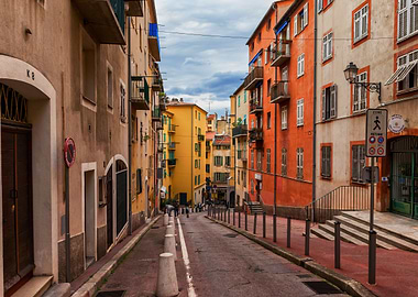 Old Town of Nice in France