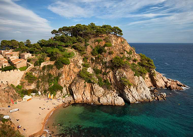 Tossa de Mar in Spain