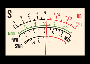 SWR Meter Amateur Radio Op