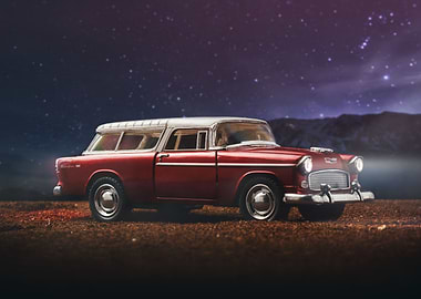 1955 Chevy Nomad diecast
