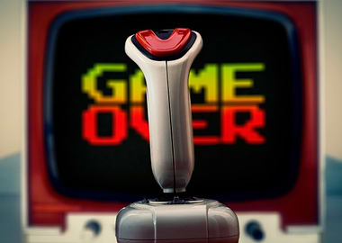 Joystick tv vintage game o