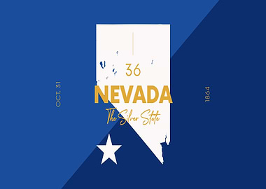 Nevada State map