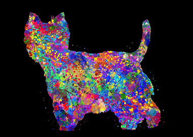Westie watercolor