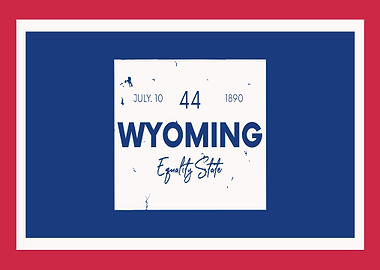Wyoming state map
