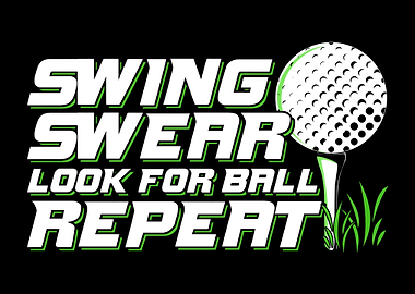 Golfing Golfer Design