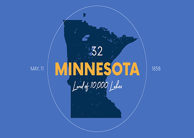 Minnesota State of USA