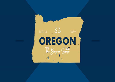 Oregon State of USA