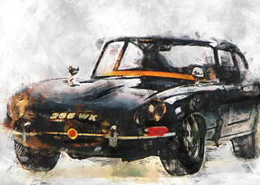 Oldtimer in black