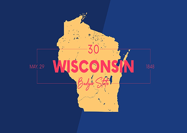 Wisconsin state of USA