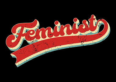 70s Feminist Retro Vintage