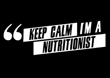 Im a Nutritionist