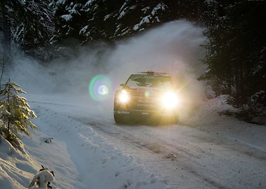 Meeke Snow Bank Sweden