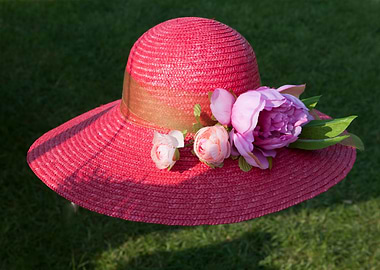 beautiful woman hat