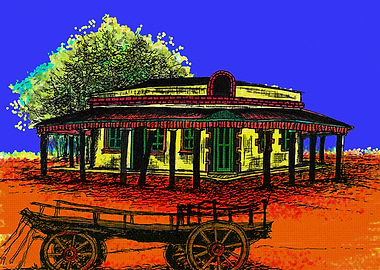 Birdsville Pub Outback Qld