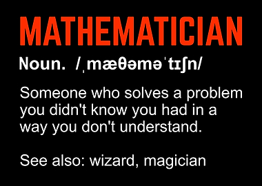 Mathematician Definition