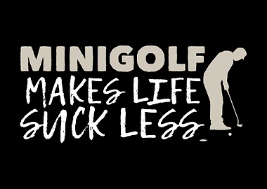 Minigolf Saying Joke Pun