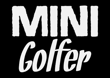 Minigolfer Mini Golfer