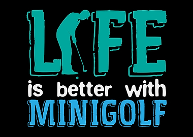 Minigolf Saying Joke Golf