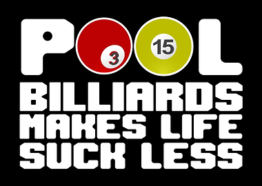 Pool Billiards Saying Cue