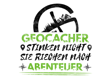 Lustiger Geocache Spruch