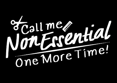 Non Essential Angry Hairdr