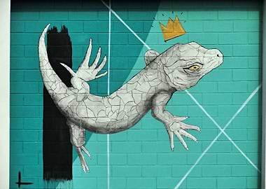 Salamander Graffiti