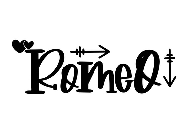 Romeos lettering