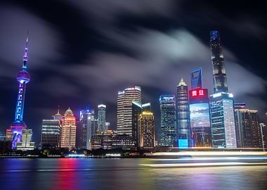Long exposure in Shanghai
