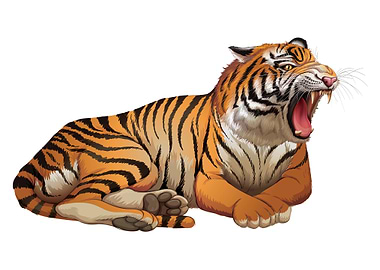 Tiger cartoon